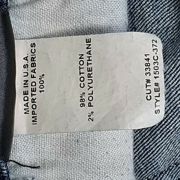 Citizens of Humanity 26 womens Emerson Slim Boyfriend Jeans Dark Wash COH Flaw‎ - Picture 8 of 12